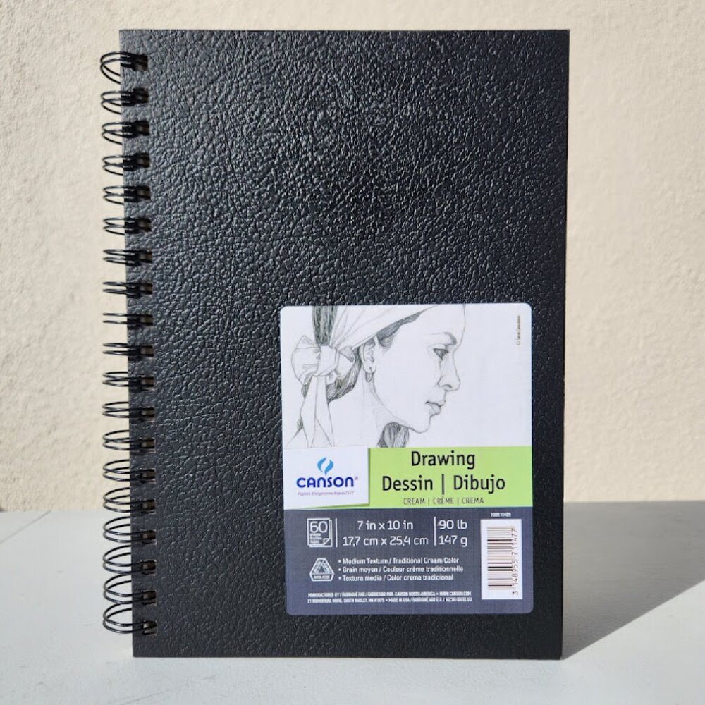 NEW Canson Artist Series Drawing Art Book Journal Notebook Art Supplies Cream